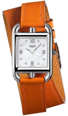 hermes cape cod quartz small pm 044313ww00 black strap|Cape Cod watch, Small model, 31 mm .